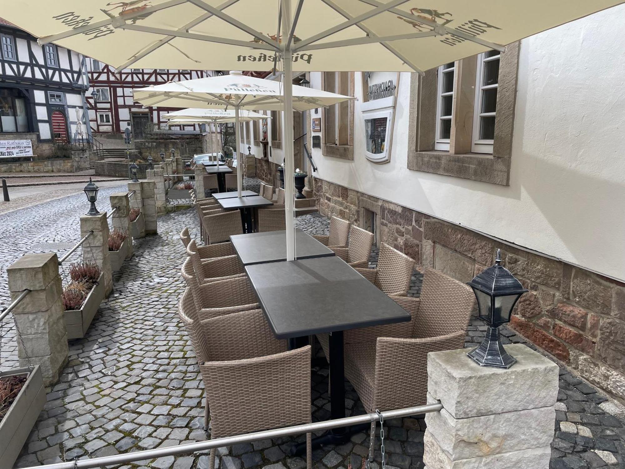Altes Rathaus Hotel-Restaurant-Cafe 沃尔夫根 外观 照片