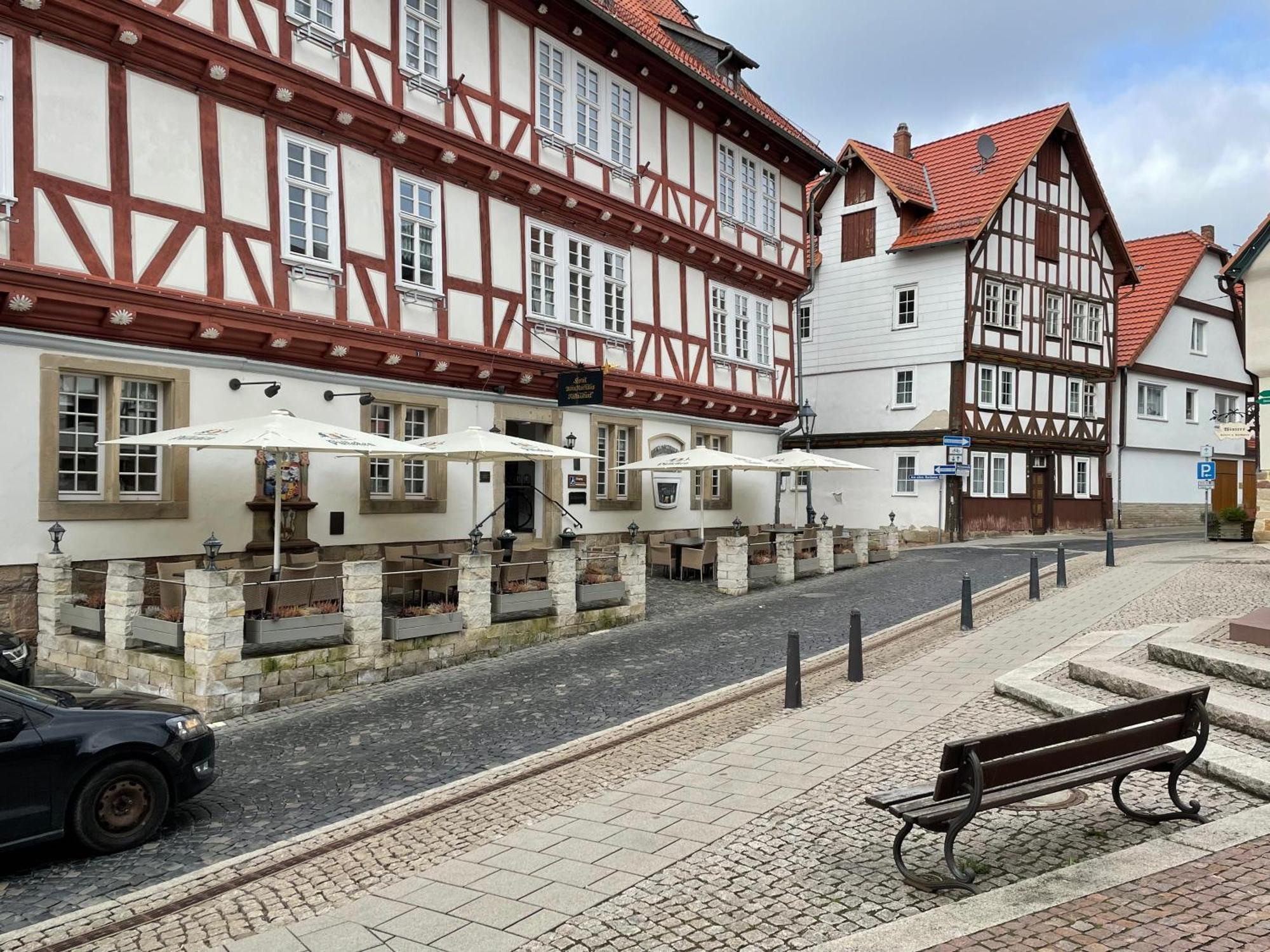 Altes Rathaus Hotel-Restaurant-Cafe 沃尔夫根 外观 照片